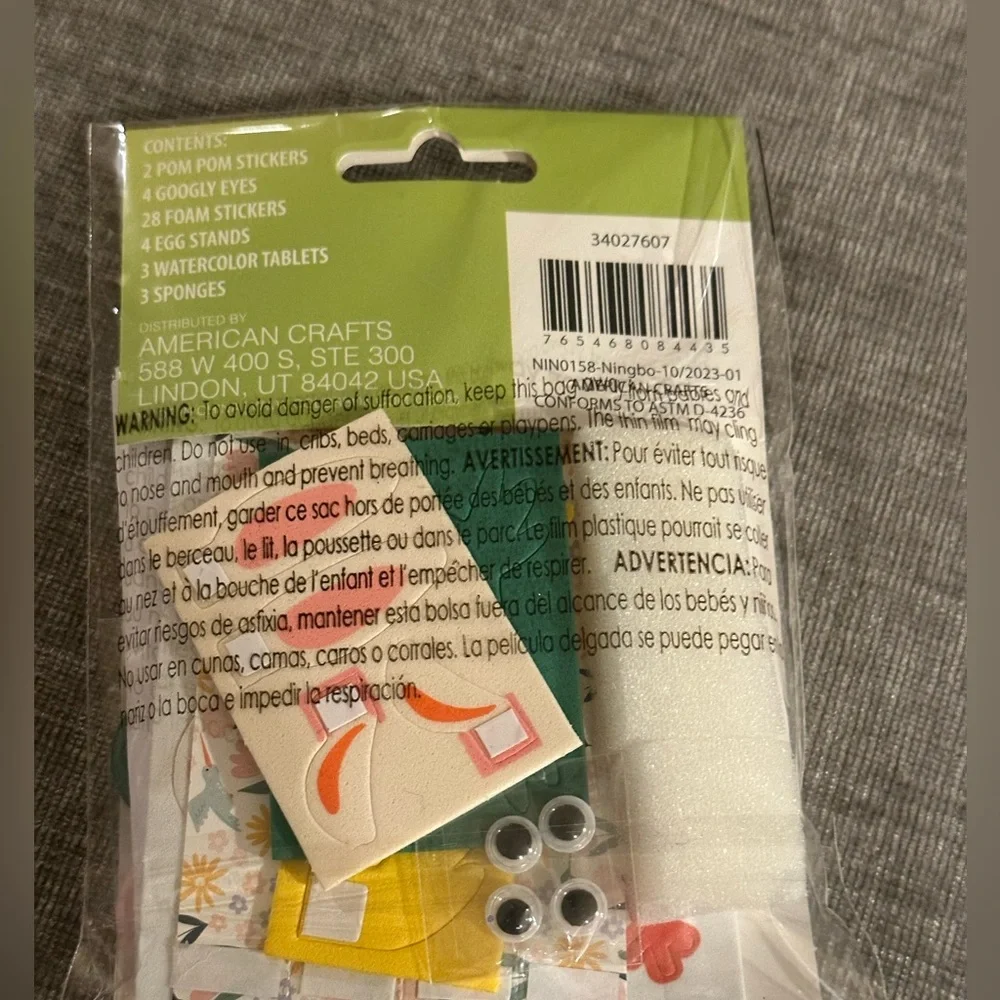 Easter Bundle 8 New Items Egg Hunt Supplies Banners Gel Clings Fun Eggs & more